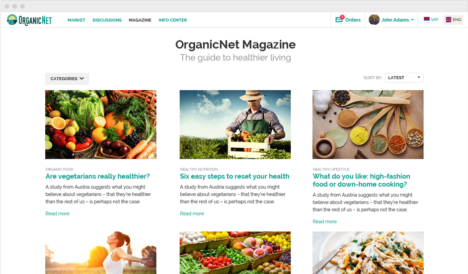 OrganicNet Magazine