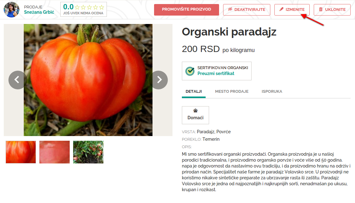 OrganicNet Set Price